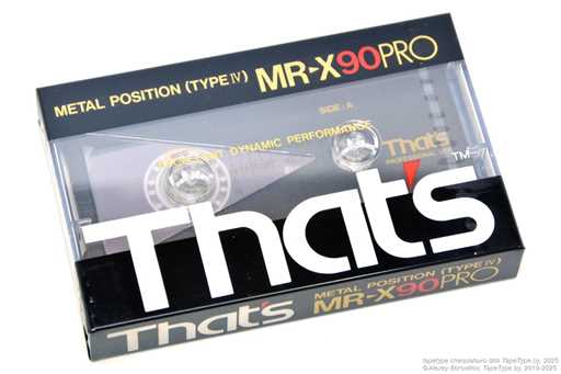 1985 That's MR-X 90 PRO