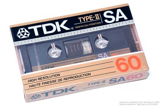 1987 TDK SA 60