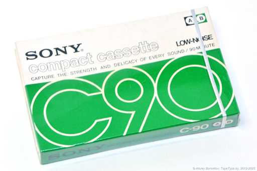 1973 Sony LOW-NOISE C-90