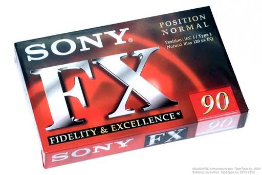 1996 Sony FX 90