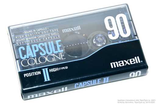 1990 Maxell Capsule Cologne II 90
