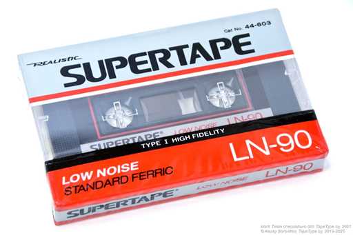 1988 Realistic SUPERTAPE LN-90