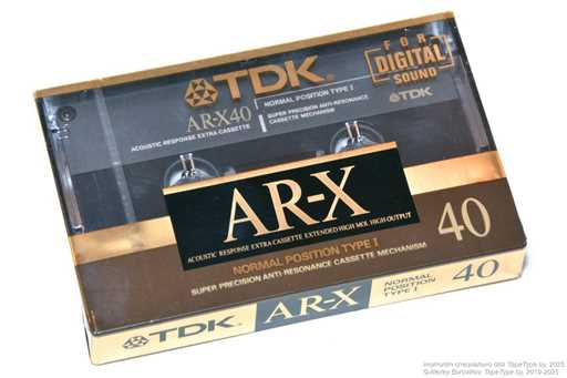 1990 TDK AR-X 40