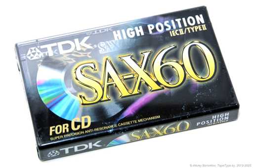 1997 TDK SA-X 60