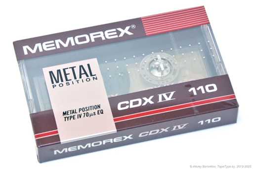 1989 Memorex CDX IV 110