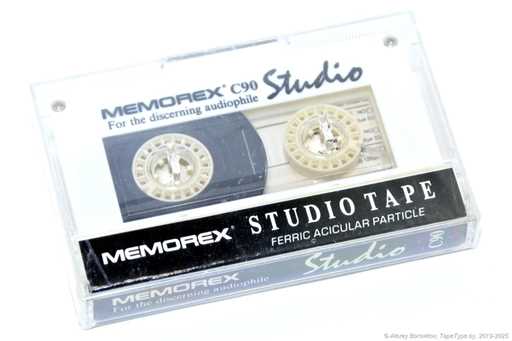1987 Memorex STUDIO TAPE C90