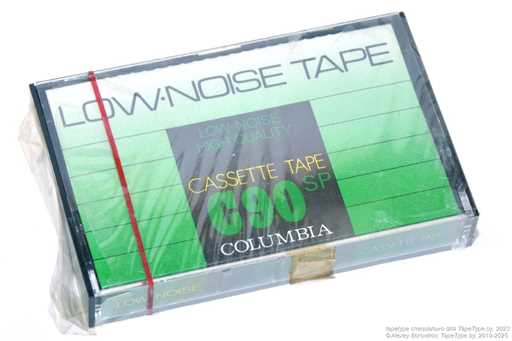 1975 Columbia LOW-NOISE TAPE C90SP
