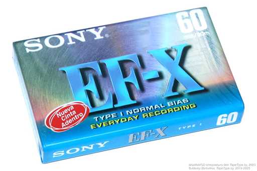 1995 Sony EF-X 60