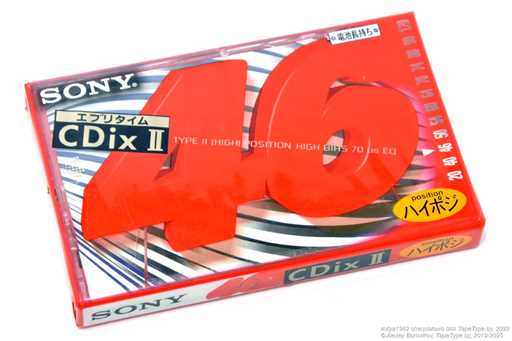 1996 Sony CDix II 46